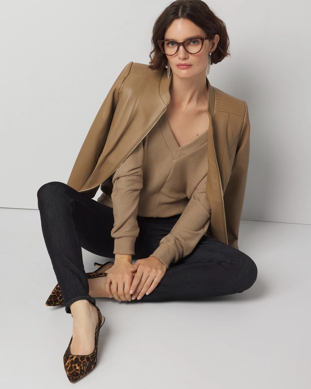 2024SS✨L'Appartement COZY KNIT PULLOVER White House Black Market Cozy Knit Pullover | Liberty Center